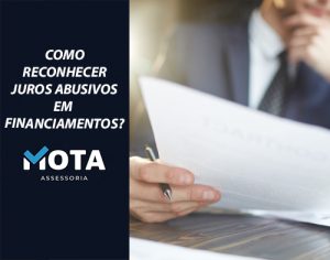como reconhecer juros abusivos em financiamentos