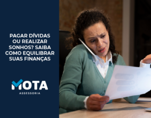 pagar dívidas ou realizar sonhos